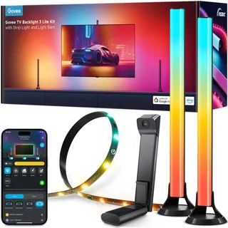 Govee LED Streifen TV Backlight 3 Lite Kit 48 W RGBIC 41 cm