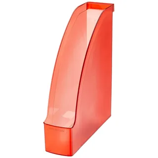 Leitz Stehsammler A4, 6er Pack, Für Verwendung im Hoch- und Querformat, Rot, Plus Serie, 24760026