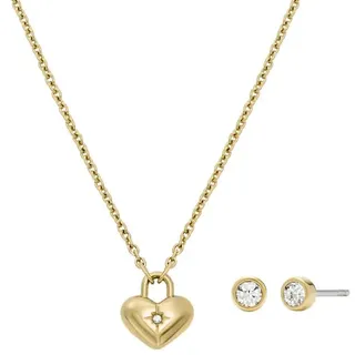 Fossil Collier JF04881SET Gold/Edelstahl