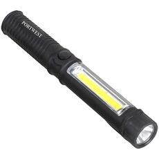 Portwest Inspektions-Taschenlampe, Größe: Einheitsgröße, Farbe: Schwarz, PA65BKR