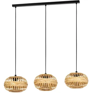 EGLO AMSFIELD 1 long table pendant natural