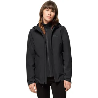 Jack Wolfskin Moonrise 3in1 Jacket Damen black XS