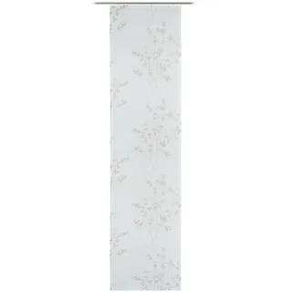 Gözze Schiebevorhang Victoria 60 x 245 cm Polyester Grau Taupe