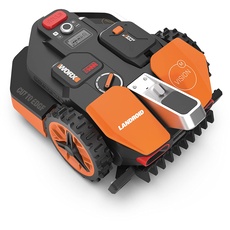 WORX Landroid Vision M800 Mähroboter WR208E.1 für Gärten bis 800m2 - intelligenter Mähroboter ohne Begrenzungskabel – WLAN & Bluetooth – aktive Hindernisvermeidung mit KI-Technologie – APP Steuerung