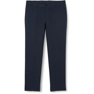 HECHTER PARIS Herren Trousers XTENSION Anzughose, Midnight Blue, 54