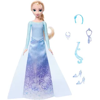 Mattel® Anziehpuppe »Disney Die Eiskönigin Spin & Reveal Elsa Puppe«, bunt