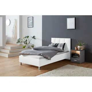 Westfalia Schlafkomfort Polsterbett, weiß