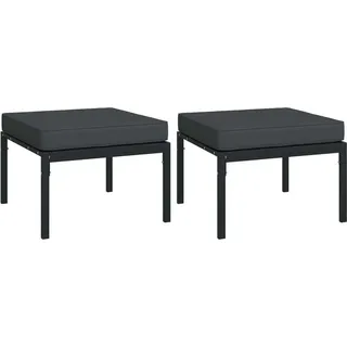 VidaXL 362719, Schwarz, Grau, Stahl, 110 kg, Erwachsene & Kinder, 8 cm, 60 cm - Schwarz, Grau