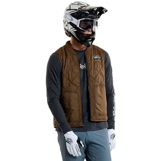 Troy Lee Designs Ruckus Ride Weste - Mono Chocolate - S