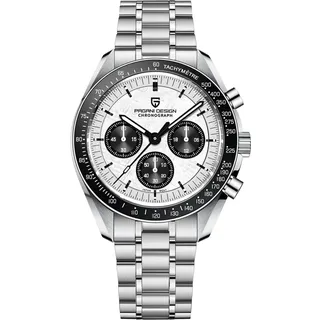 Pagani Design 1701 V6 Moon Armbanduhr Herren Quarz Chronograph Uhren Japan VK63 Uhrwerk Edelstahl Wasserdicht Sportuhr