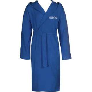 arena Zeppelin Light Junior Bademantel aus Baumwolle für Jungen und Mädchen, Baumwoll-Bademantel mit Kapuze und Taschen, Unisex-Bademantel aus Frottee, Angenehm und Leicht