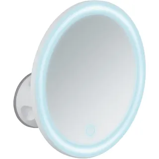 WENKO Kosmetik Spiegel Schmink Wand dimmbar LED Beleuchtung Isola Make Up Bad WC - Weiß