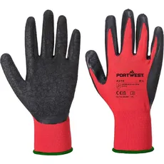 Portwest, Schutzhandschuhe, Unisex Adult A174 Latex Grip Gloves (L)