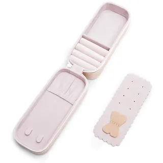 SANQIANWAN PU-Leder Klein Schmuckkästchen Schmuckkästchen Damen Schmuckkoffer Reise Schmuckaufbewahrung Schmuckbox Damen Schmuckschatulle für Ringe,Ohrringe,Halskette,Armbanduhr