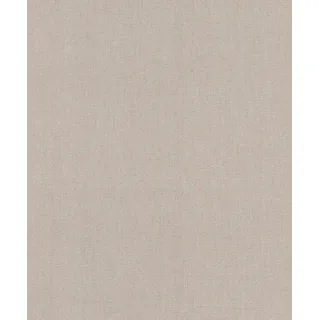 Rasch Tapeten 633672 - Unitapete aus Vlies in Beige aus der Kollektion Color your life - 10,05 m x 0,53 m (LxB)