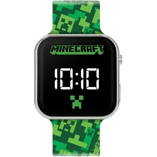 Minecraft Lässige Armbanduhr MIN4273  Unisize grün