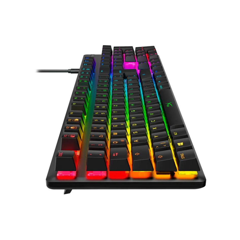 Bild von HyperX Alloy Origins, LEDs RGB, HyperX RED, USB, DE (HX-KB6RDX-DE)