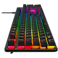 Bild von HyperX Alloy Origins, LEDs RGB, HyperX RED, USB, DE (HX-KB6RDX-DE)