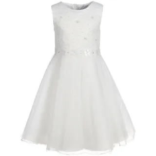 happy girls Tüllkleid "tulle dress with flowers", ecru