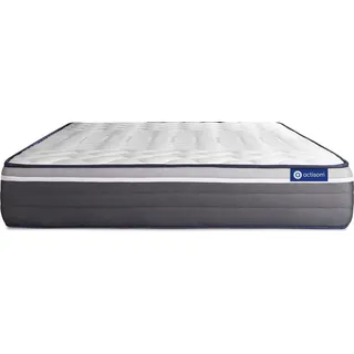 Actiflex plus matratze 180x210cm, Taschenfederkern und Memory-Schaum, Härtegrad 5, Höhe :26 cm, 7 Komfortzonen