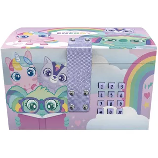 Sweet Dreams Kids Licensing - Geheime Schmuckschatulle mit Sweet Dreams & Friends Sound, Estandar, Kunststoff, Kein Edelstein