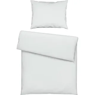 Novel Bettwäsche , Weiß , Textil , Uni , 140x200 cm , pflegeleicht, atmungsaktiv, schadstoffgeprüft , Heimtextilien, Bettwäsche & Leintücher, Bettwäsche, Satin-Bettwäsche