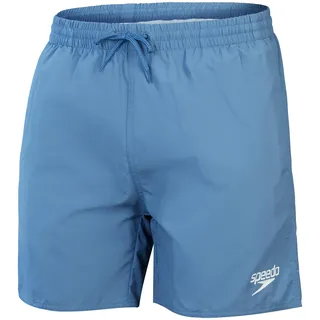 Speedo Herren-Badehose, 40,6 cm, schnell trocknend, Bequeme Passform, klassischer Stil, Kordelzug in der Taille, verwaschenes Blau, Größe XS