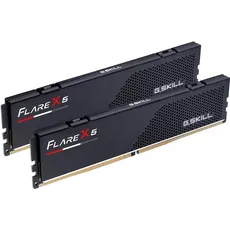 Bild von Flare X5 schwarz DIMM Kit 96GB, DDR5-5200, CL40-40-40-83, on-die ECC (F5-5200J4040A48GX2-FX5)