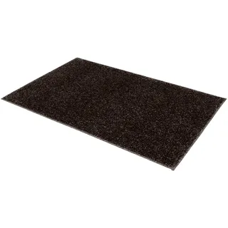 Teppich ASTRA "Samoa Uni" Gr. 4, grau (anthrazit), B:160cm H:20mm L:230cm, Kunstfaser, Teppiche, Teppich, hochwertiger Kurzflor in vielen Farben, Wohnzimmer