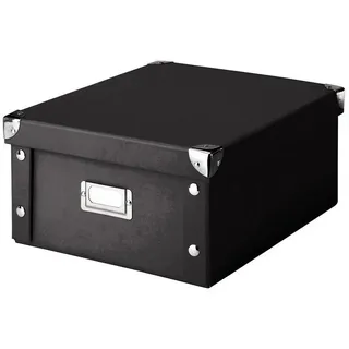 Zeller Aufbewahrungsbox 26 x 14 x 31 cm 1-tlg. schwarz