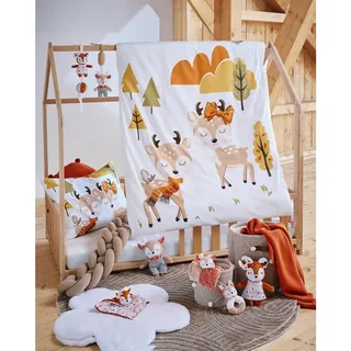 Jimmylee Korb , Beige , Textil , rund , 30 cm , Oeko-Tex® Standard 100 , Griffe, Innenfutter , Ordnen & Aufbewahren, Körbe, Dekokörbe