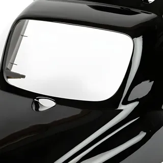 Str8 Schwarzes Frontschild für Yamaha Bw's/Mbk Booster ab 2004