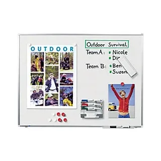 Legamaster Premium Plus Whiteboard Wandmontiert Magnetisch Emaille Einseitig 60 (B) x 45 (H) cm