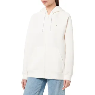 Tommy Hilfiger Damen Hoodie mit Reißverschluss Oversized