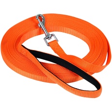 Kerbl Pet 81047 Suchleine Miami mit Softgriff, 10 m x 20 mm, orange