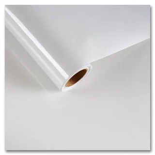 CRE8TIVE Weißes Glitzer-Kontaktpapier, 61 x 299,7 cm breit, Vinyl-Tapete, wasserdicht, öldicht, entfernbar, glänzend, weiß, Wanddekoration für Zuhause, Wohnzimmer, Schlafzimmer, Badezimmer, Küche