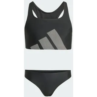 adidas Big Logo C-back Bikini - Black - 14-15 Jahre