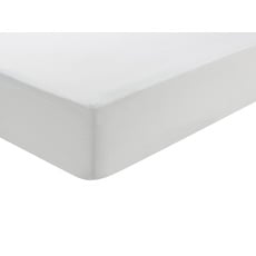 Pikolin Home Funda de colchón Impermeable y Transpirable, Poliéster, Blanco, 180 x 190/200 cm