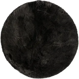 OBSESSION »My Samba 495« rund 40 mm Höhe Kunstfell, handgetufte changierende Farben, weicher Hochflor Obsession mauve Ø 80 x 80