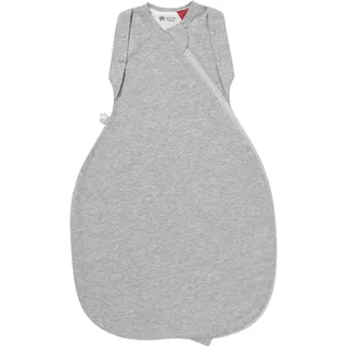 Tommee Tippee Babyschlafsack, The Original Grobag, Hüftgerechtes Design, Weiches Gewebe mit Hohem Baumwollanteil, 3-6 Monate, 1,0 TOG, Sky Grey Marl 491535
