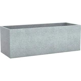 Scheurich Pflanzgefäß C-Cube Long 80 cm Stony Grey