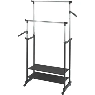 Wenko All In Kleiderständer 89,5 x 117,0-169,0 x 0,0 schwarz