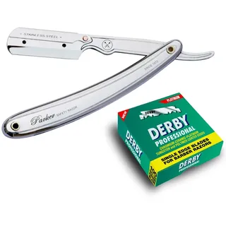 Parker 31R shaver with 100 professional shaving razor blades