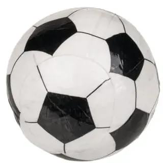 BLUECHOLON Magisches Handtuch aus Baumwolle, Fußball-Design, Ballform, Fußballsocken, 30 x 30 cm, Kinderhandtuch, 100 % Baumwolle (Magic Ball)