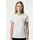 ESS NO LOGO METALLIC TEE Silber/Weiß M
