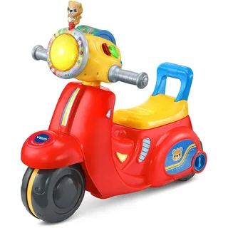 Vtech Baby - Babys 2-in-1-Roller – Interaktiver Scooter mit Musik, Sätzen und Geräuschen – Zum Dreirad umfunktionierbar – Für Kinder von 1-3 Jahren