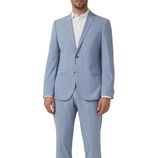 s.Oliver Herren Sakko – Slim Fit, Webstruktur, voll gefüttert