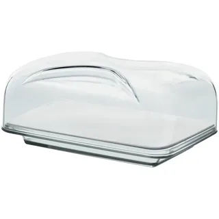 Guzzini Gocce Rechteckige Käseglocke Transparent 25,5 x 18 x 11,5 cm