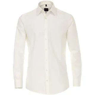 Venti Businesshemden uni", Modern Fit Weißbeige 39