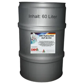 DBV-Hydrauliköl HVI ISO VG 46 60-Liter-Fass